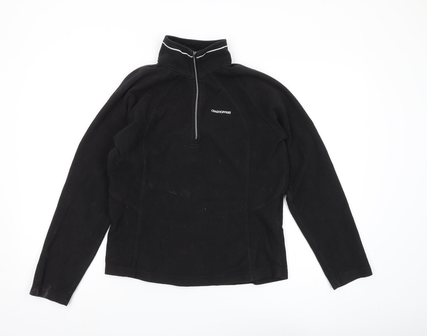 Craghoppers Unisex Black Pullover Sweatshirt, Size 10