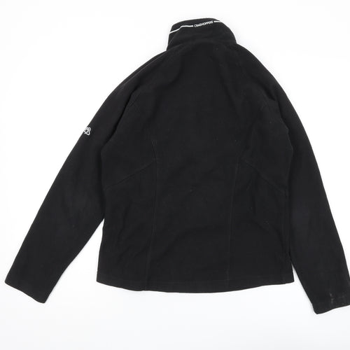 Craghoppers Unisex Black Pullover Sweatshirt, Size 10