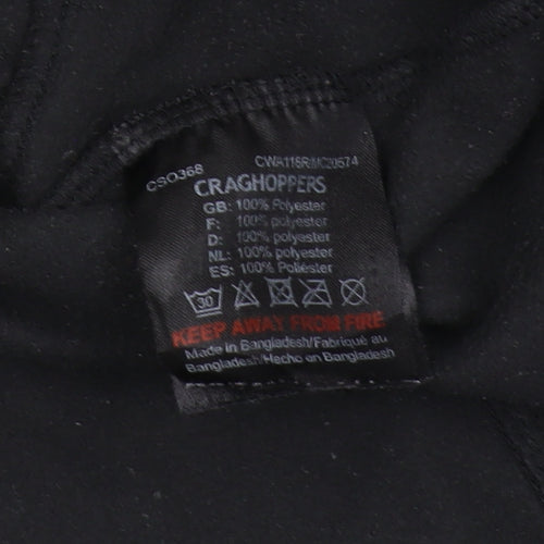 Craghoppers Unisex Black Pullover Sweatshirt, Size 10
