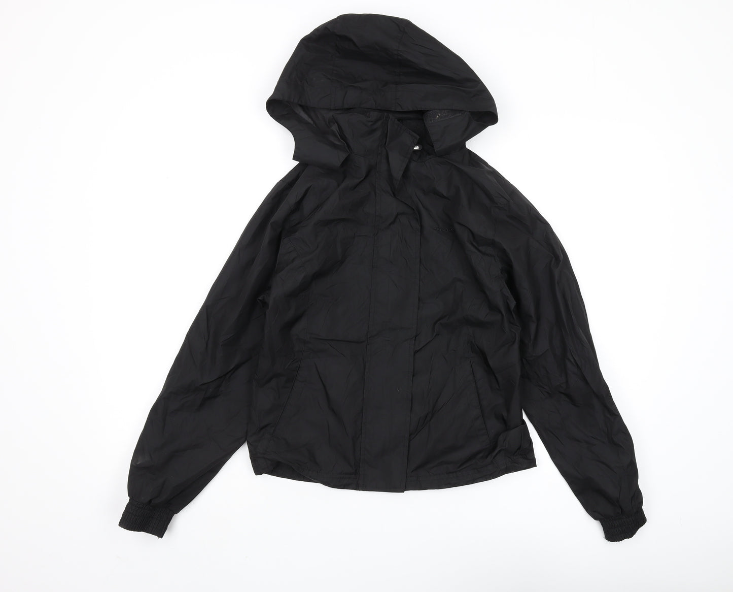 Dunlop Women's Black Hooded Jacket, Size 8