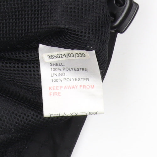 Dunlop Women's Black Hooded Jacket, Size 8