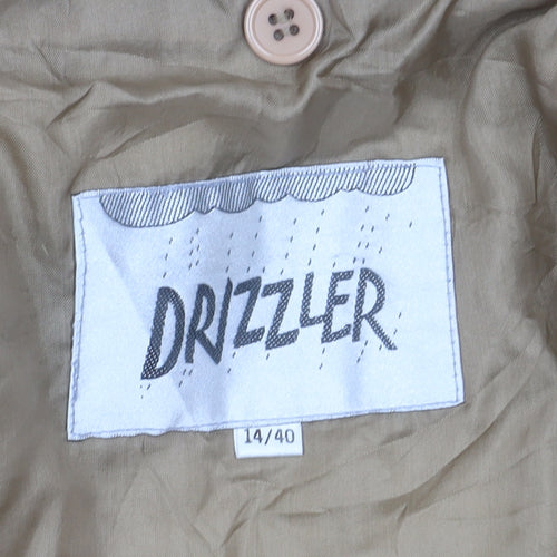 Drizzler Women’s Beige Quilted Jacket Size 14