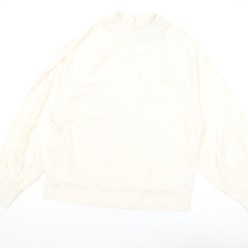 French Connection Women's Ivory Blouse - Size 8