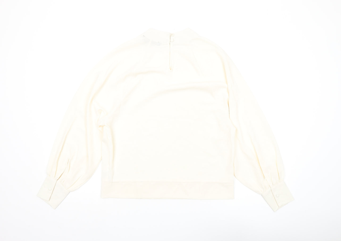 French Connection Women's Ivory Blouse - Size 8