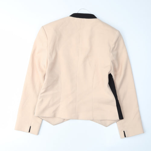 Dorothy Perkins Women's Beige Black Blazer Size 10