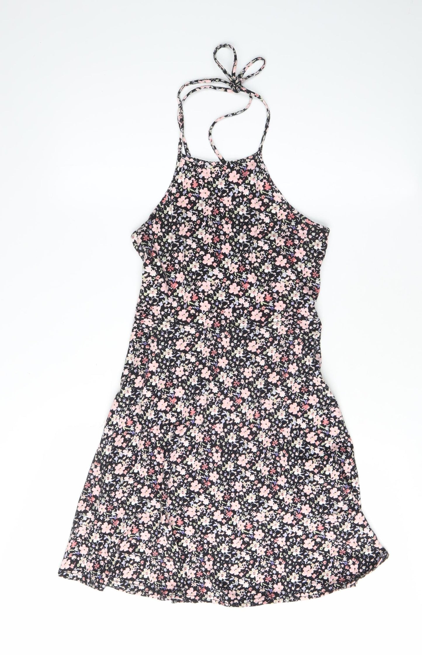 New Look Women's Multicoloured Floral A-Line Dress