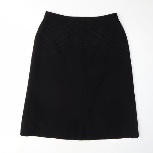 Linea Women's Black Pencil Skirt Size 12