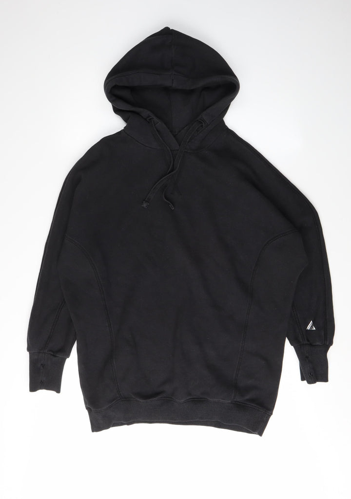 Next Unisex Black M Pullover Hoodie with Hooded Design