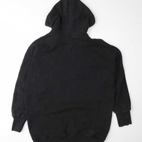 Next Unisex Black M Pullover Hoodie with Hooded Design