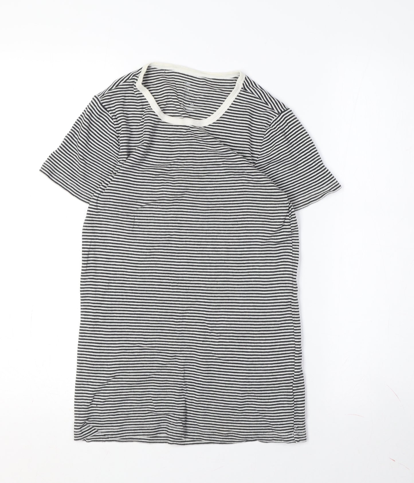 Gap Men's Striped Crew Neck T-Shirt - Medium, Multicoloured