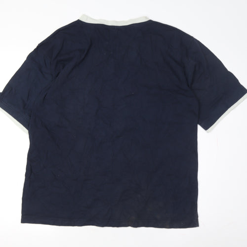 Trespass Men's Blue Crew Neck T-Shirt, Size S