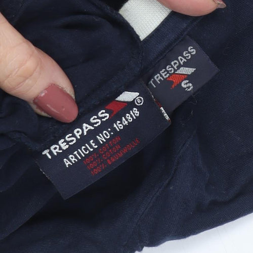 Trespass Men's Blue Crew Neck T-Shirt, Size S