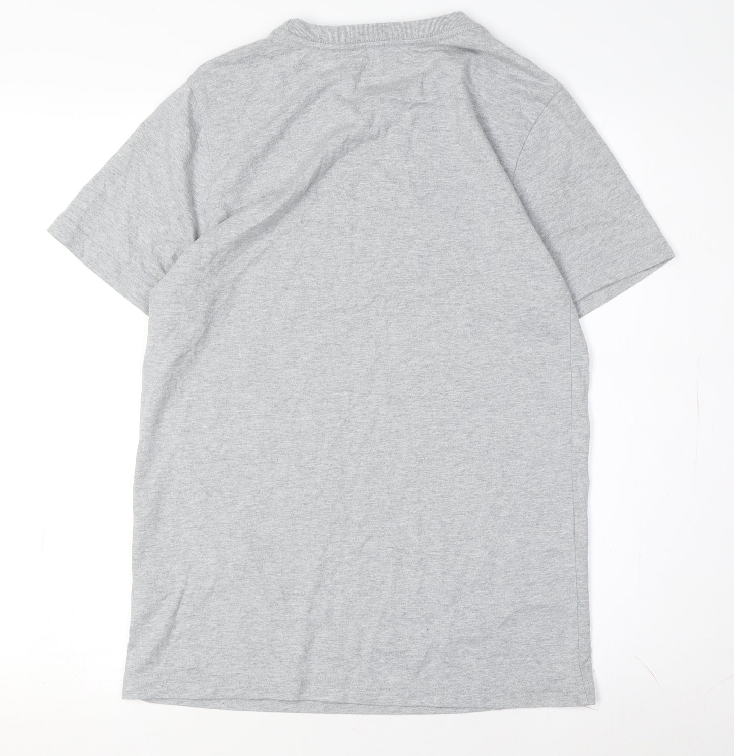 IZOD Men's Grey Graphic Print Slim Fit T-Shirt S