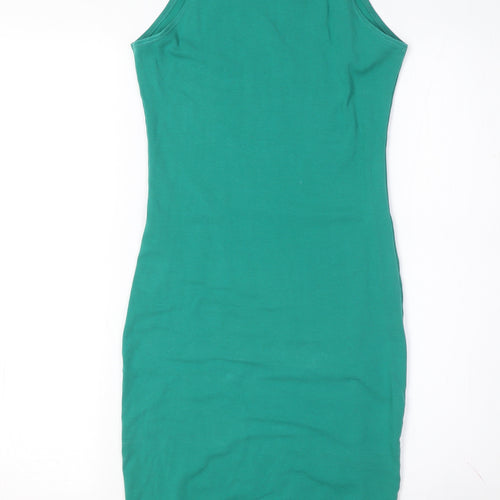 American Apparel Women's Green Tank Dress - S