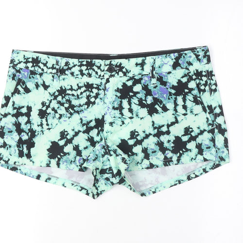 Hurley Women's Green Bermuda Shorts Size 7