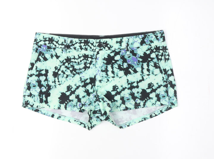 Hurley Women's Green Bermuda Shorts Size 7