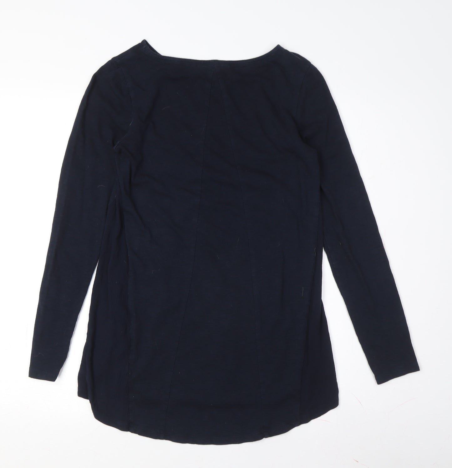 FatFace Women's Blue Boat Neck Long Sleeve Top