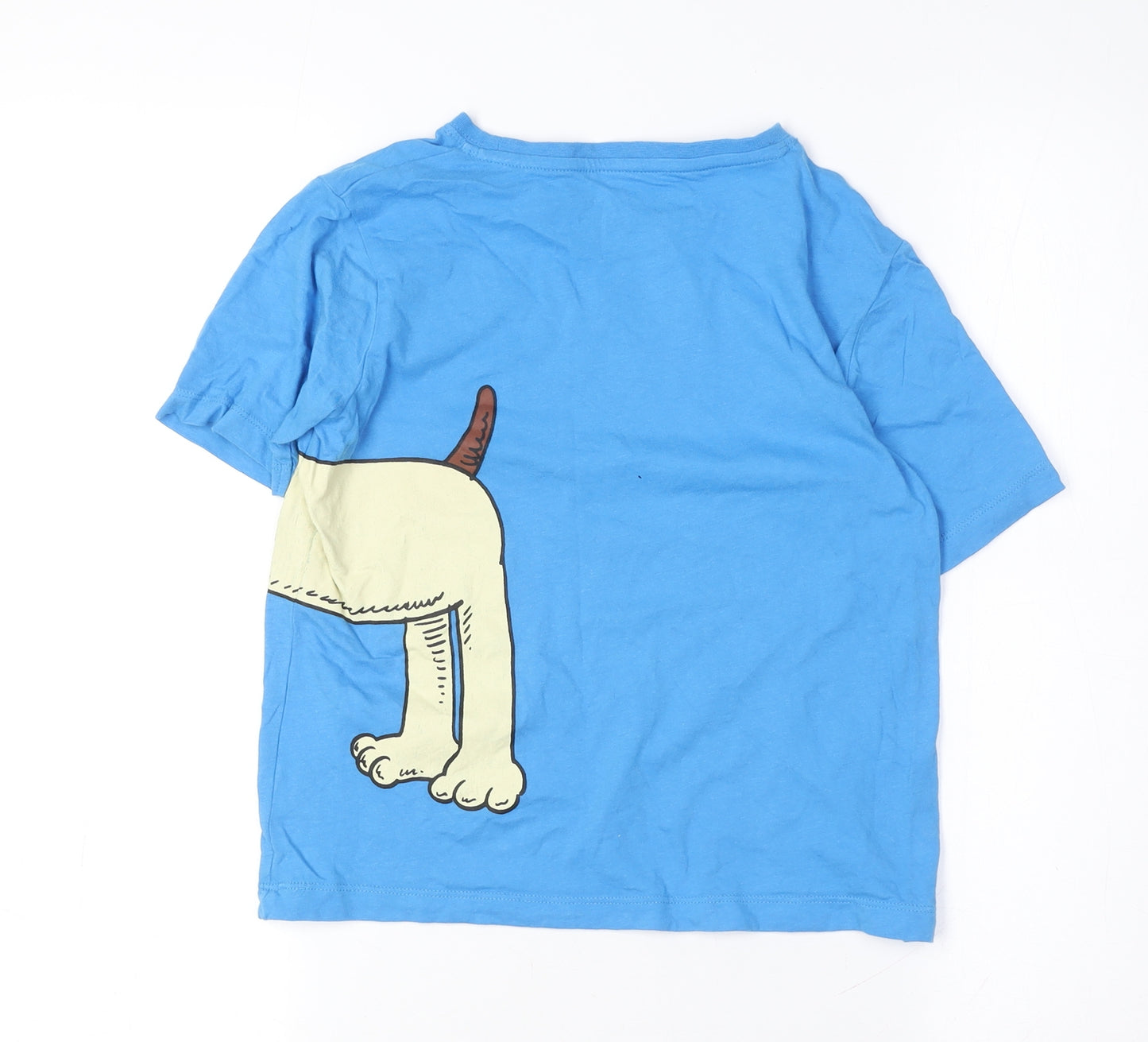 Aardman Boys Blue Gromit T-Shirt 7-8 Years Casual