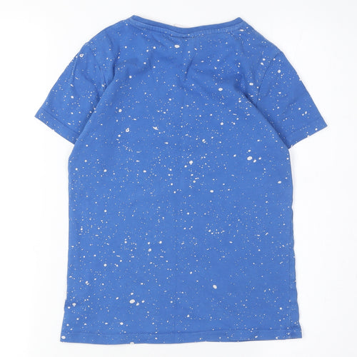 Marvel Boys Blue T-Shirt 8 Years Cotton Superhero Graphic