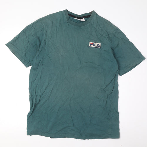 Fila Men’s Green Crew Neck T-Shirt L