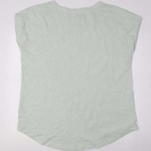 Next Women's Green Mr Men T-Shirt, Size 18, Casual Summer