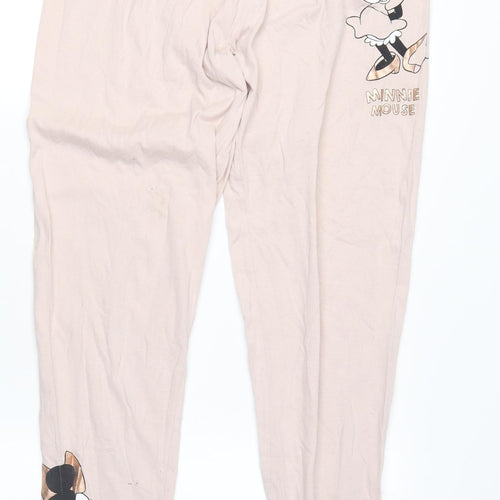Disney Women's Beige Minnie Mouse Pyjama Pants Size 10-12