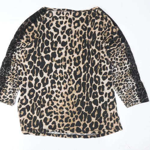 Only Women's Multicoloured Animal Print Tunic Blouse 10