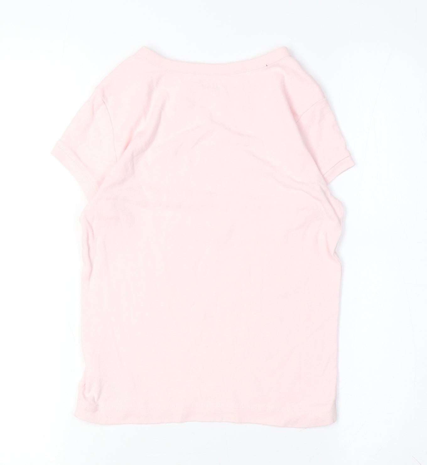GAP Girls Pink Breakfast Graphic T-Shirt, Size 10-11 Regular