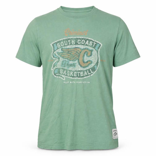 Criminal Damage Men's Green Medium Sports T-Shirt
