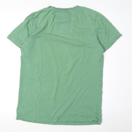 Criminal Damage Men's Green Medium Sports T-Shirt