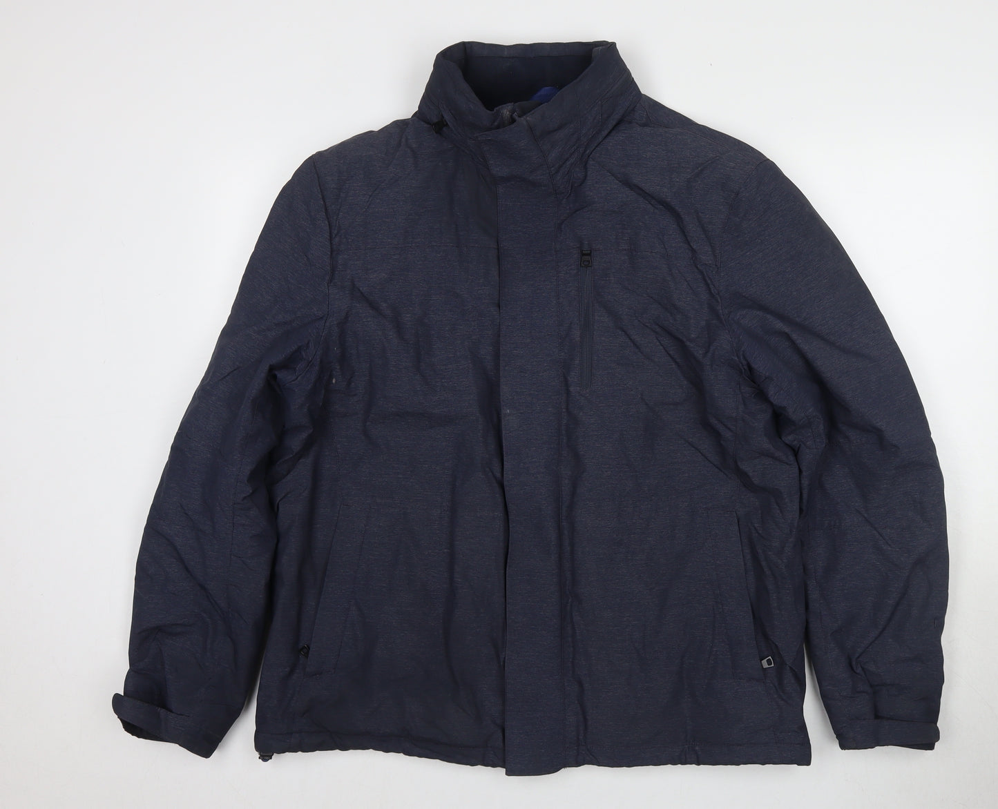 Marks and Spencer Men's Blue Jacket, Size L