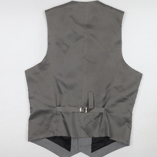 ASOS Men's Grey Suit Waistcoat Size 40 Regular Fit