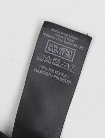 Dorothy Perkins Women's Black Blazer Size 14 Classic Lined