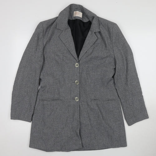Epic London Women's Grey Classic Blazer Size 14