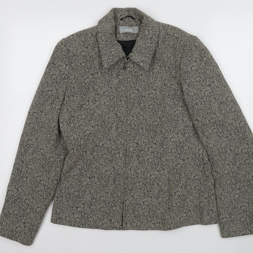 Wallis Women's Grey Jacket Size 10 for Autumn/Winter