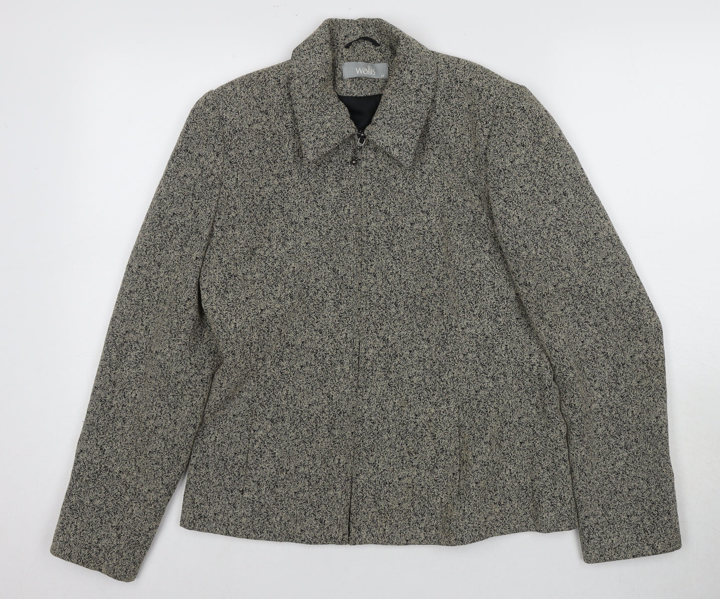 Wallis Women's Grey Jacket Size 10 for Autumn/Winter