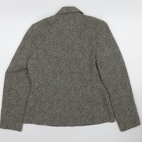 Wallis Women's Grey Jacket Size 10 for Autumn/Winter