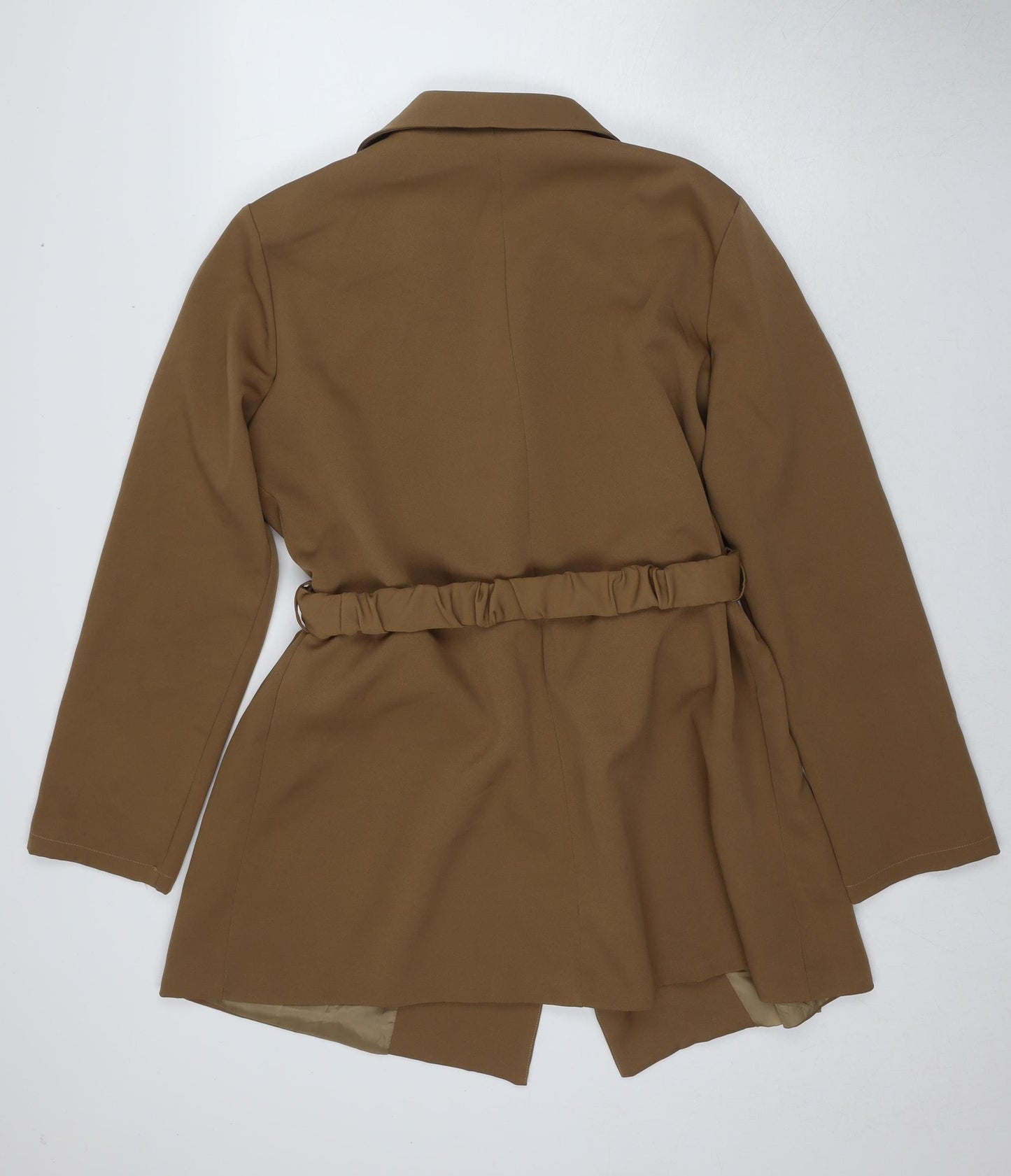 PrettyLittleThing Brown Women's Trench Coat - UK 16