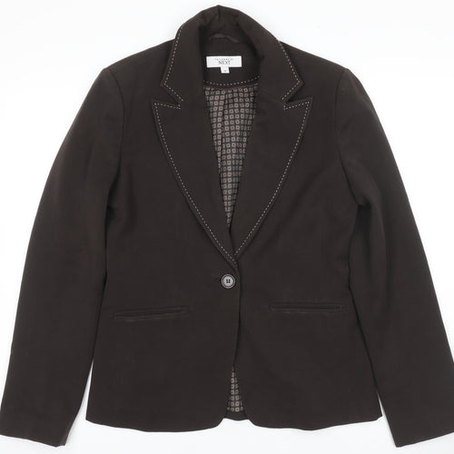 Next Women's Black Blazer - Size 10, Business Casual