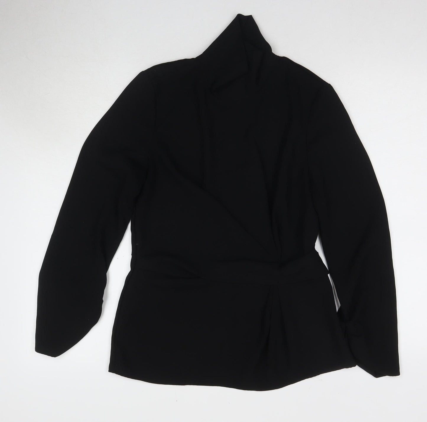 Zara Women's Black Long Sleeve Top Size 10
