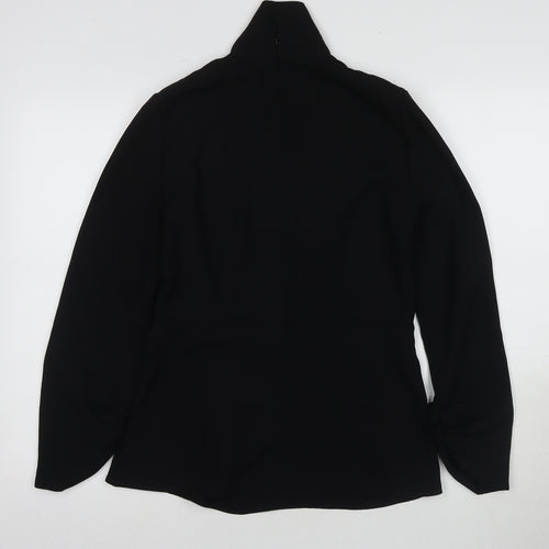Zara Women's Black Long Sleeve Top Size 10
