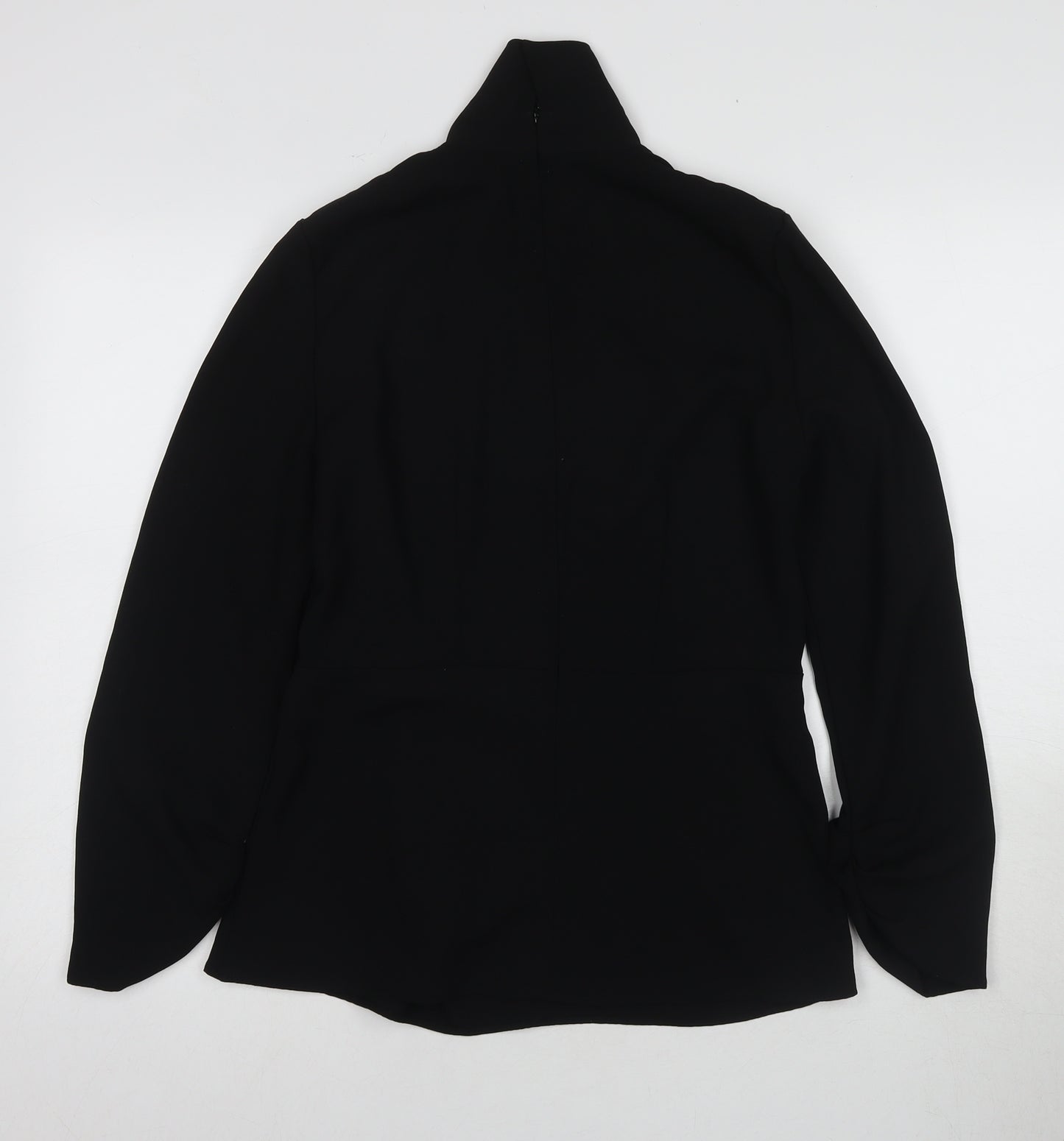 Zara Women's Black Long Sleeve Top Size 10