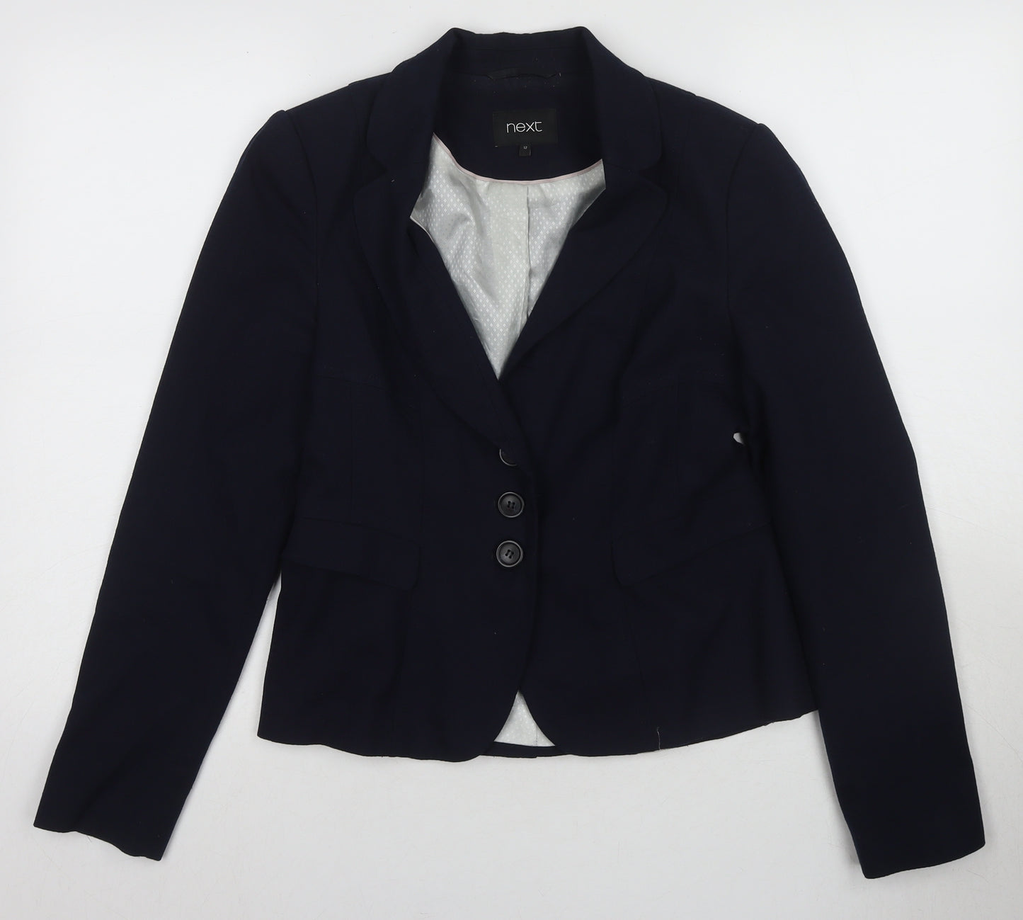 Next Women's Black Blazer, Size 12, Elegant Formal Wear