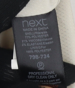 Next Women's Black Blazer Size 16R Business Casual