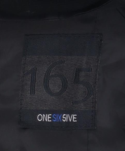 ONESIX5IVE Men's Black Suit Waistcoat, Polyester, Size 36R