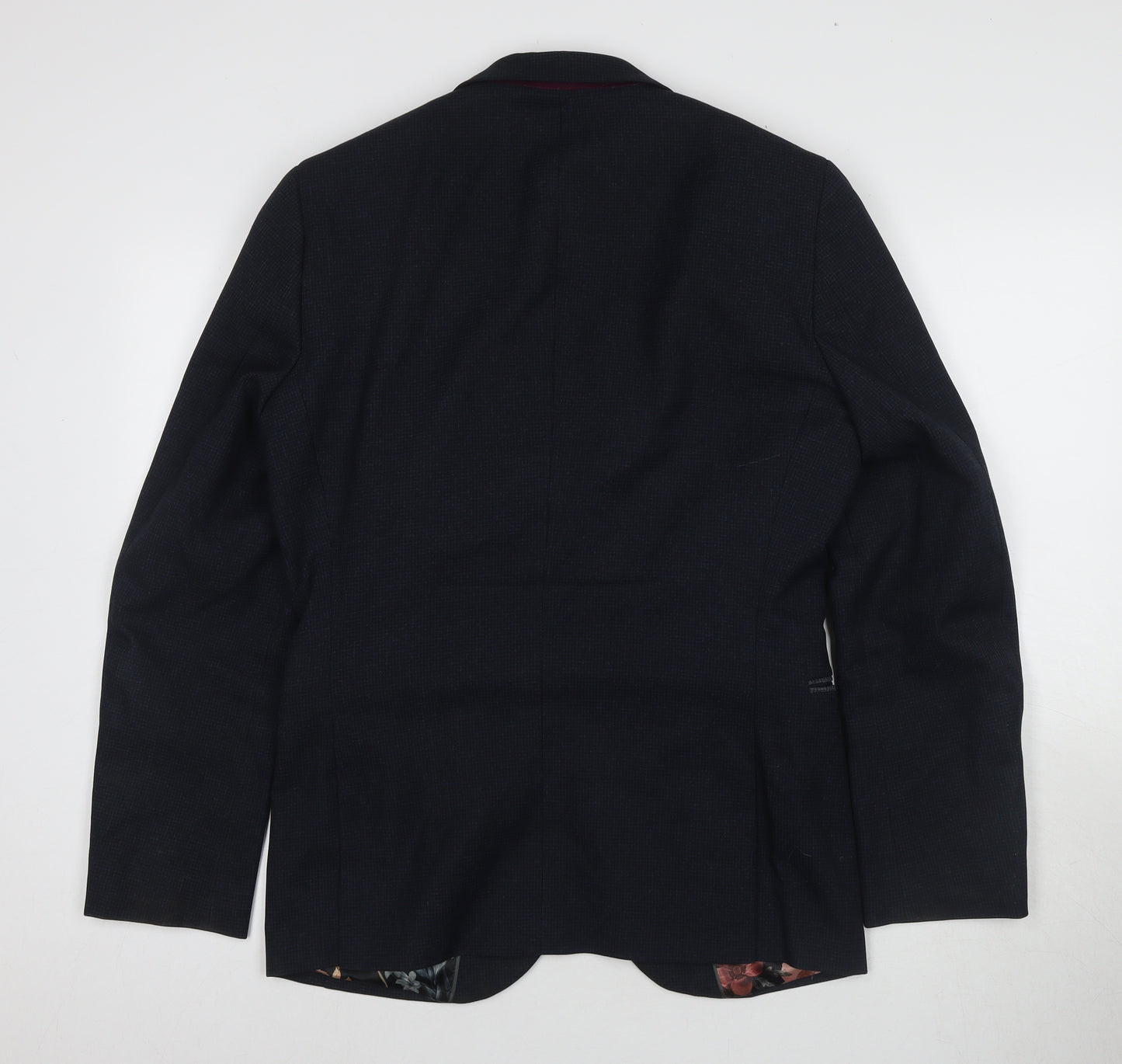 Next Men's Black Blazer, Size 38, Regular Fit