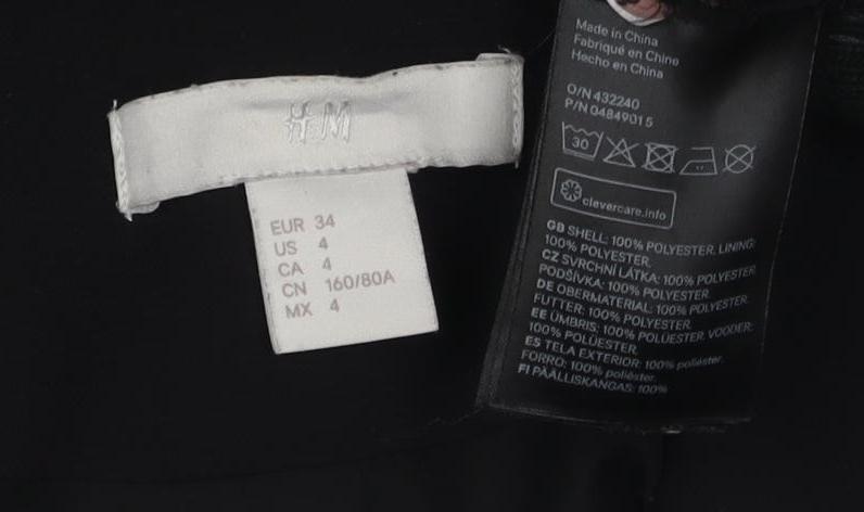 H&M Women's Black Blazer Size 6 Business Casual