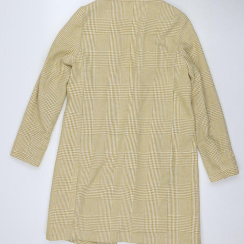 New Look Beige Check Blazer, Size 10, Women's Casual