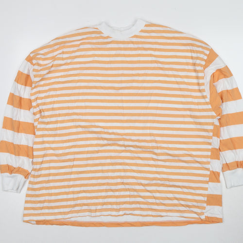 ASOS Women’s Multicoloured Striped T-Shirt, Size 10
