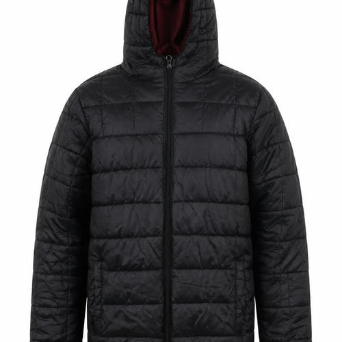 Essentiel Boys Black Puffer Jacket 11-12 Years Hooded